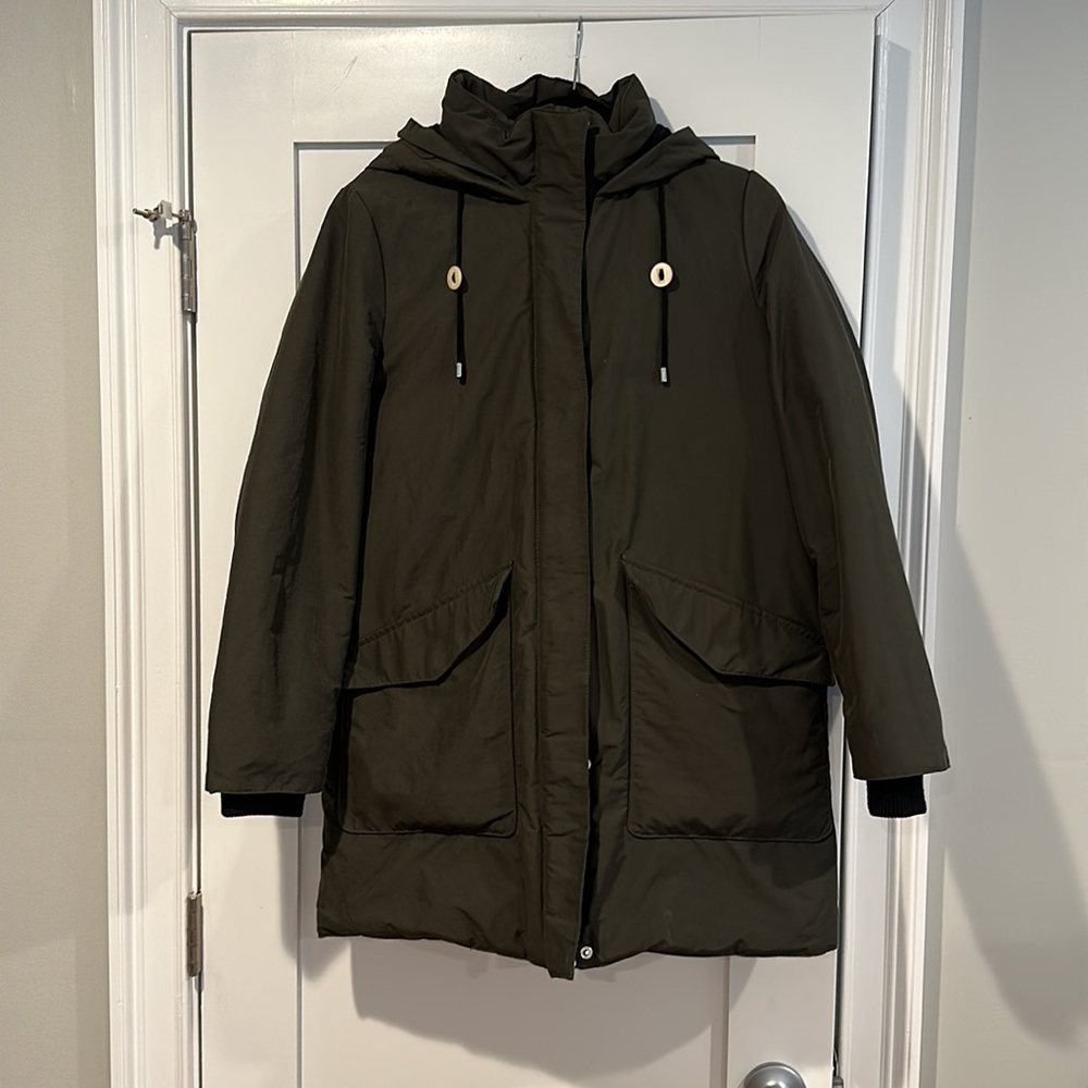 ZARA Trafaluc Outerwear Hooded Parka Coat/Jacket- Size M
